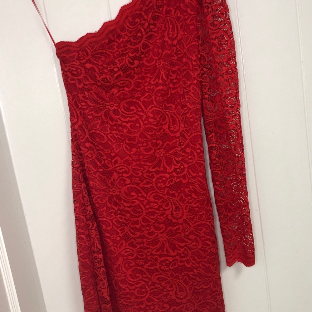 Express One Shoulder Dress